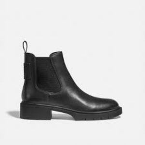 Coach Black Lyden Chelsea Bootie Women's 7